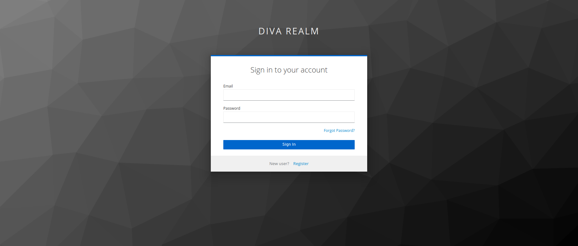 DIVA login